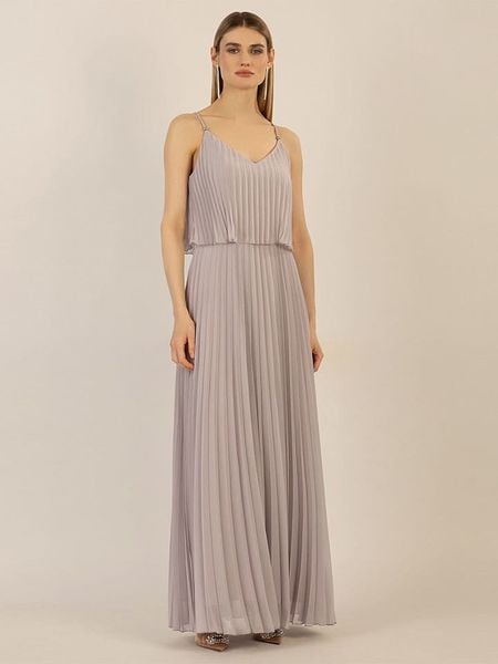 APART Sukienka w kolorze lawendowym rozmiar: 40. Różowe sukienki Apart, na co dzień, bez wzorów, bez kołnierzyka, bez ramiączek, maxi, proste. Za 306.73 zł.