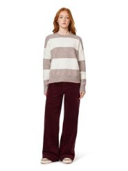 Scotch & Soda Sweter w kolorze szarobrązowo-kremowym rozmiar: M. Białe swetry Scotch & Soda, m, bez wzorów, bez ramiączek. Za 244.95 zł.
