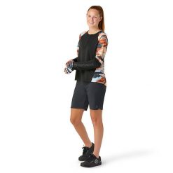 Bluza rowerowa damska Smartwool Mountain Bike LS. Czarne bluzy Smartwool, s, bez wzorów, bez ramiączek, bez kaptura. Za 189.99 zł.