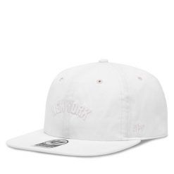 Czapka z daszkiem 47 Brand. Białe czapki z daszkiem 47 Brand, bez wzorów. Za 99.99 zł.