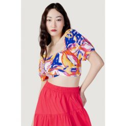 Stanik opaska Kobieta ONLY ONLNOVA LIFE S/S GEORGIA AOP PTM. Żółte biustonosze sportowe ONLY, bez wzorów. Za 126.65 zł.