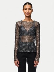 Pieces Bluzka Rissi 17153282 Srebrny Regular Fit. Szare bluzki Pieces, s, bez wzorów, z syntetyku, bez kołnierzyka, bez ramiączek. Za 79.99 zł.