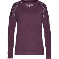 Bluza z koronką bonprix czarny bez. Bluzy marki INOVIK. Za 89.99 zł.