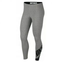 Spodnie treningowe damskie Nike Power Running. Szare spodnie dresowe Nike, bez wzorów, z materiału. Za 179.00 zł.