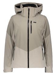 Helly Hansen Kurtka narciarska "Alphelia" w kolorze beżowym rozmiar: S. Brązowe kurtki narciarskie Helly Hansen, s, bez wzorów, z materiału, bez kaptura, narciarskie, primaloft. Za 684.05 zł.