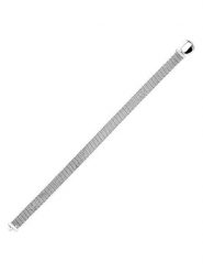 CHARM'S Srebrna bransoletka - dł. 17 cm rozmiar: onesize. Szare bransoletki CHARM'S, srebrne. Za 173.99 zł.