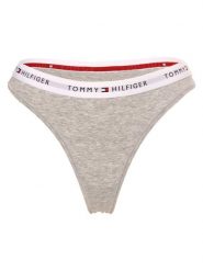 Tommy Hilfiger Stringi Kobiety Dżersej szary, LG. Szare stringi Tommy Hilfiger, bez wzorów, z dżerseju. Za 99.95 zł.