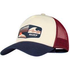 Czapka z daszkiem BUFF TRUCKER CAP JARI MULTI L/XL. Żółte czapki z daszkiem Buff, bez wzorów, z materiału, klasyczne. Za 119.99 zł.