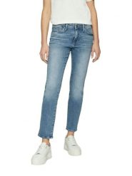 S.Oliver Dżinsy - Slim fit - w kolorze niebieskim rozmiar: 34/L32. Niebieskie spodnie materiałowe S.Oliver, bez wzorów, z materiału, klasyczne. Za 154.95 zł.