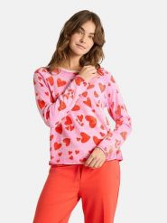 LIEBLINGSSTÜCK Sweter "Lilo" w kolorze jasnoróżowo-czerwonym rozmiar: 44. Czerwone swetry LIEBLINGSSTÜCK, bez wzorów, z kaszmiru, bez ramiączek. Za 320.63 zł.
