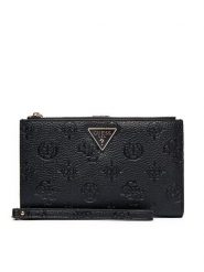 Guess Portfel Cresidia II Slg SWPD98 88157 Czarny. Czarne portfele Guess, z aplikacjami, ze skóry. Za 229.99 zł.