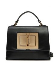 LOVE MOSCHINO Torebka JC4161PP1MLM0000 Czarny. Czarne torebki klasyczne Love Moschino, bez wzorów, ze skóry, bez dodatków. Za 579.99 zł.
