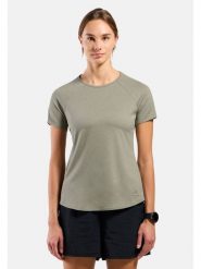 Odlo Koszulka funkcynja "Essential 365" w kolorze szarym rozmiar: XS. Szare t-shirty sportowe ODLO, xs, bez wzorów, z materiału, bez ramiączek, outdoorowe. Za 140.86 zł.