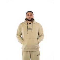 Bluza z kapturem Metal Boxe Desert Storm. Brązowe bluzy METAL BOXE, s, bez wzorów, z bawełny, bez ramiączek, z kapturem. Za 328.00 zł.