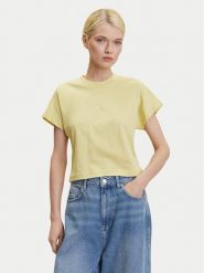 Adidas T-Shirt ALL SZN JJ1239 Żółty Regular Fit. Żółte t-shirty adidas, xs, bez wzorów, z bawełny, bez kołnierzyka, bez ramiączek. Za 109.99 zł.