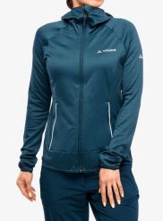 Bluza polarowa damska Vaude Tekoa Fleece Jacket II. Czarne bluzy z kapturem Vaude, xs, bez wzorów, z elastanu, bez kaptura. Za 425.35 zł.