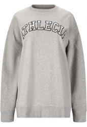 Bluza damska Athlecia Fenne. Szare bluzy bez kaptura Athlecia, uniwersalny, bez wzorów, z bawełny, bez kaptura, na fitness i siłownię. Za 244.50 zł.
