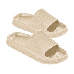 Beco Airkiss Easy damskie klapki beżowe. Brązowe klapki 47 Brand, bez wzorów, z materiału, bez obcasa, bez zapięcia. Za 201.99 zł.