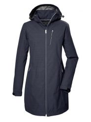 Killtec Parka softshellowa "KOS 57" w kolorze granatowym rozmiar: 36. Niebieskie płaszcze Killtec, m, bez wzorów, sportowe, bez kaptura. Za 211.81 zł.