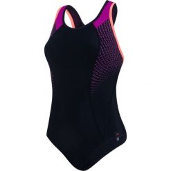 Speedo Damski kostium kąpielowy Fit Pro czarny/różowy/pomarańczowy 36. Brązowe bikini Speedo, bez wzorów, z materiału, sportowe. W wyprzedaży za 175.00 zł.
