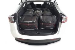 Torby Do Bagażnika Tesla Model Y Ev 2020+ 5Szt Kjust. Czarne torby podróżne KJUST, bez wzorów, z kauczuku. Za 1,444.00 zł.