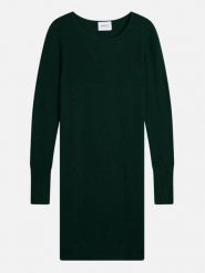 Perfect Cashmere Sukienka kaszmirowa "Molli" w kolorze ciemnozielonym rozmiar: S. Zielone sukienki Perfect Cashmere, s, bez wzorów, z kaszmiru, bez kołnierzyka, bez ramiączek, mini. Za 370.71 zł.