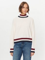 Tommy Hilfiger Golf WW0WW39536 Écru Regular Fit. Swetry Tommy Hilfiger, xxl, bez wzorów, z wełny, bez ramiączek. Za 799.99 zł.