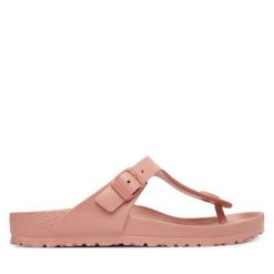 Japonki Birkenstock. Czerwone japonki Birkenstock, bez wzorów. Za 209.99 zł.