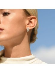 CARATELLI Złote kolczyki "Ma Panthère" z diamentami i szafirami rozmiar: onesize. Szare kolczyki CARATELLI, z diamentem, złote. Za 4,937.99 zł.