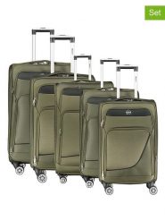 Geographical Norway 5-częściowy zestaw "Show" w kolorze khaki rozmiar: onesize. Brązowe walizki Geographical Norway. Za 608.99 zł.