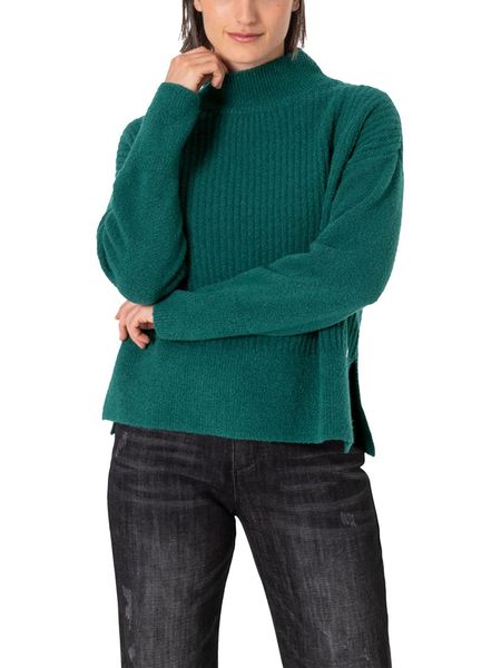 Timezone Sweter w kolorze zielonym rozmiar: S. Zielone swetry Timezone, s, bez wzorów, z materiału, bez ramiączek. Za 149.95 zł.