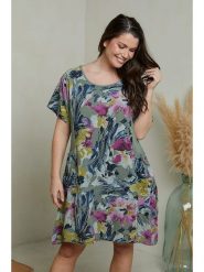 Curvy Lady Sukienka w kolorze khaki rozmiar: 48/50. Brązowe sukienki Curvy Lady, na co dzień, bez wzorów, klasyczne, bez kołnierzyka, bez ramiączek, midi, proste. Za 91.12 zł.