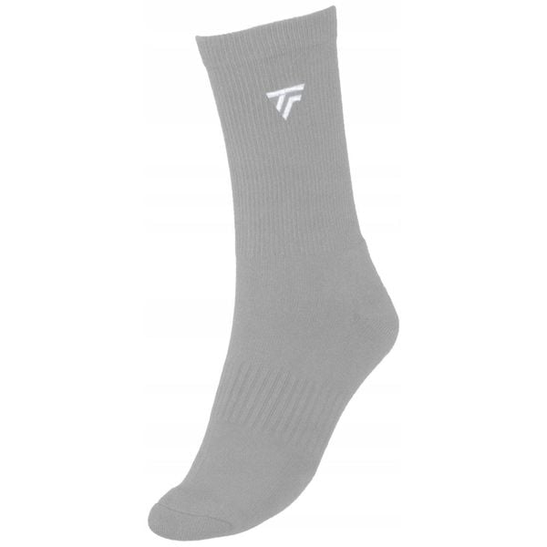 Skarpety tenisowe dla dorosłych 3pak Tecnifibre High Cut Classic Socks 3P. Szare skarpetki TECNIFIBRE, bez wzorów. Za 89.00 zł.