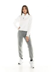 Bluza na co dzień na siłownię. Białe bluzy LEONE 1947 APPAREL, m, bez wzorów, bez ramiączek, bez kaptura. Za 168.36 zł.