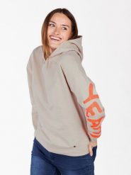 KEY LARGO Bluza "Yeah" w kolorze beżowym rozmiar: XL. Brązowe bluzy KEY LARGO, xl, bez wzorów, bez ramiączek, z kapturem. Za 114.71 zł.