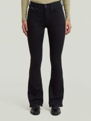 G-Star Dżinsy - Bootcut fit - w kolorze czarnym rozmiar: W27/L32. Czarne jeansy G-Star, l, z aplikacjami, klasyczne, z podwyższonym stanem. Za 275.45 zł.