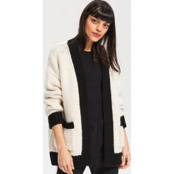 Kardigan - Kremowy. Swetry marki Reserved. Za 119.99 zł.