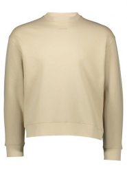 Calvin Klein Bluza w kolorze beżowym rozmiar: XL. Brązowe bluzy Calvin Klein, xl, bez wzorów, bez kaptura. Za 239.99 zł.