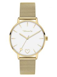 Tamaris Zegarek kwarcowy w kolorze złoto-białym rozmiar: onesize. Białe, analogowe zegarki Tamaris, ze stali. Za 173.99 zł.