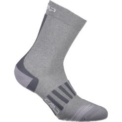 Skarpety damskie CMP Trekking Sock Low Microlon. Szare skarpetki CMP, bez wzorów, z materiału. Za 59.39 zł.