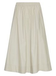 MOSS COPENHAGEN Spódnica "Lenna" w kolorze kremowym rozmiar: XL. Brązowe spódnice Moss Copenhagen, xl, bez wzorów, z bawełny, maxi. Za 135.49 zł.