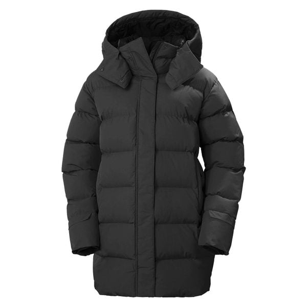 Parka damska Helly Hansen aden winter. Czarne płaszcze Helly Hansen, na zimę, bez wzorów, bez kaptura. W wyprzedaży za 1,078.65 zł.