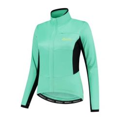 Kurtka rowerowa damska Rogelli BARRIER, zimowa, softshellowa. Zielone kurtki Rogelli, na zimę, m, bez wzorów, sportowe, bez kaptura. W wyprzedaży za 207.00 zł.