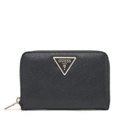 Duży Portfel Damski Guess. Czarne portfele Guess, z aplikacjami. Za 179.99 zł.