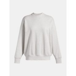 Bluza damska UA Oversized Crew 1386463-023 L. Szare bluzy bez kaptura Under Armour, l, bez wzorów, bez kaptura. Za 134.99 zł.