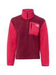 The North Face bluza polarowa z golfem Kobiety Sztuczne włókno czerwony, S. Czerwone bluzy bez kaptura The North Face, s, bez wzorów, z polaru, bez kaptura, na golfa. Za 449.95 zł.