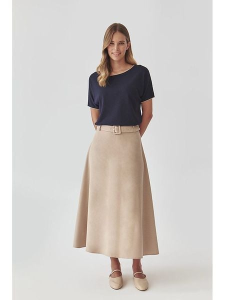 TATUUM Spódnica w kolorze beżowym rozmiar: 44. Brązowe spódnice Tatuum, bez wzorów, z tkaniny, maxi. Za 161.73 zł.