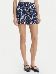 ONLY Szorty materiałowe Nova 15317850 Granatowy Regular Fit. Niebieskie szorty ONLY, bez wzorów, z materiału. Za 109.99 zł.