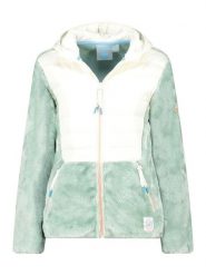 Geographical Norway Kurtka polarowa "Typologie" w kolorze miętowym rozmiar: XL. Zielone kurtki Geographical Norway, xl, bez wzorów, z polaru, bez kaptura. Za 131.74 zł.