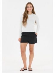 Les'Arcs Szorty "Melaina" w kolorze czarnym rozmiar: 176. Czarne szorty Les'Arcs, bez wzorów. Za 86.99 zł.